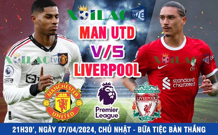 Nhận định, soi kèo bóng đá Manchester Utd vs Liverpool 21h30’ ngày 07/04/2024 vòng 32 ngoại hạng Anh – Bữa tiệc bàn thằng